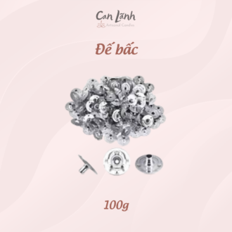 Đế bấc nến bằng sắt túi 50g chuyên dụng làm hoa nến thơm nghệ thuật Can Lãnh