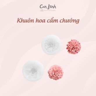 Khuôn silicon hoa cẩm chướng