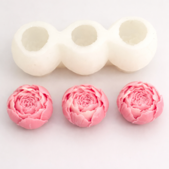 Bộ 3 khuôn hồng búp